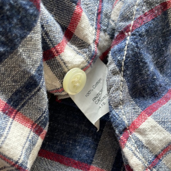 J Crew Plaid Cotton Shirt - Picture 7 of 7